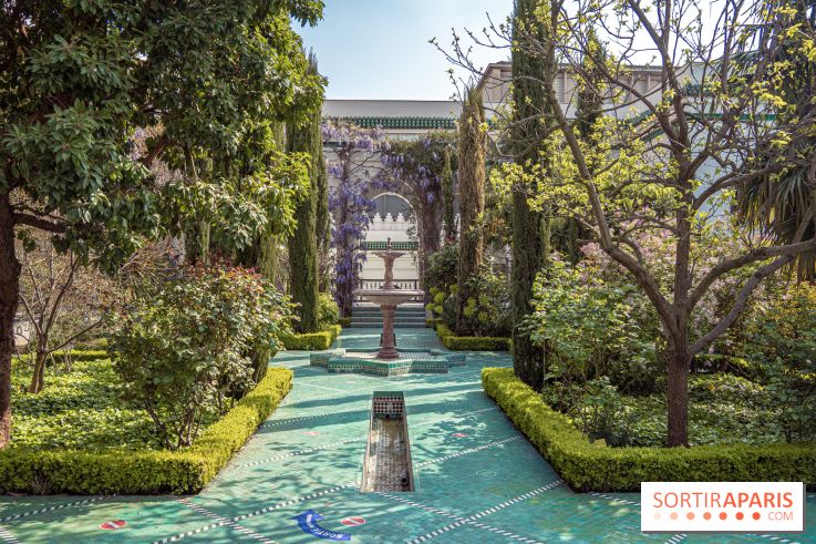 La Mosquée de Paris et son jardin en fleurs