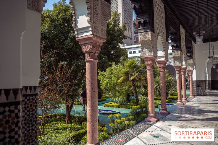 La Mosquée de Paris et son jardin en fleurs