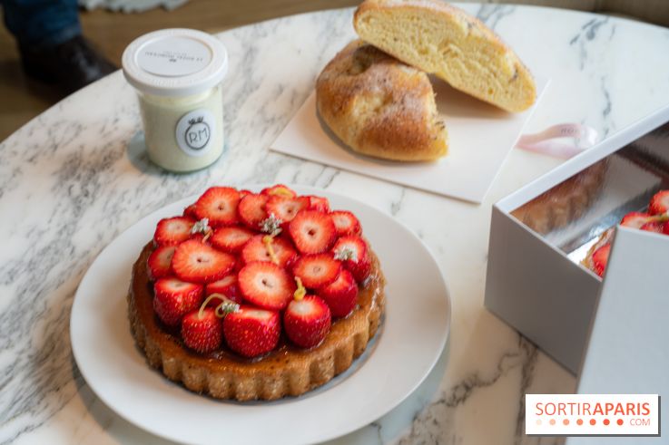 La Tarte aux fraises de Quentin Lechat au Royal Monceau