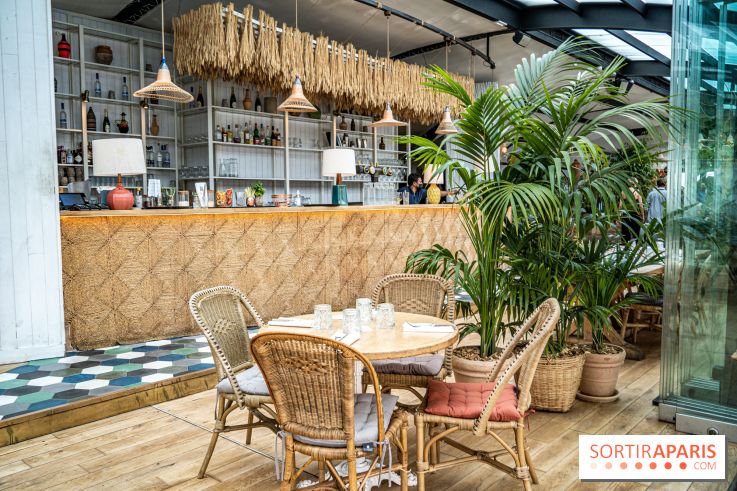 Polpo brasserie, la terrasse péniche 