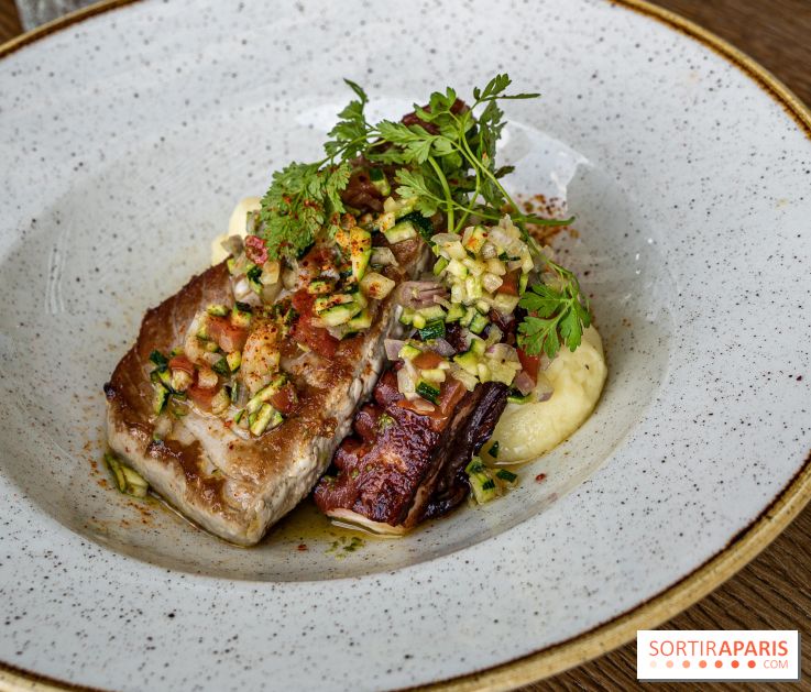 Polpo brasserie, la terrasse péniche 