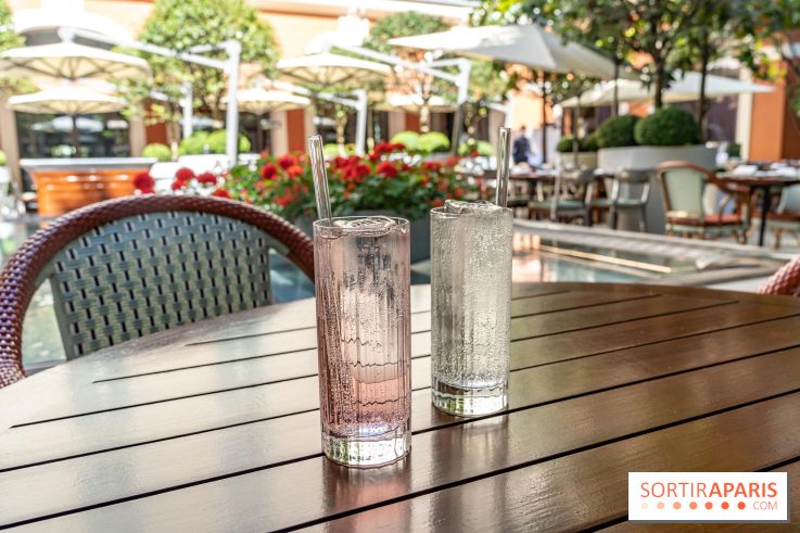 La terrasse du Royal Monceau en mode estivale