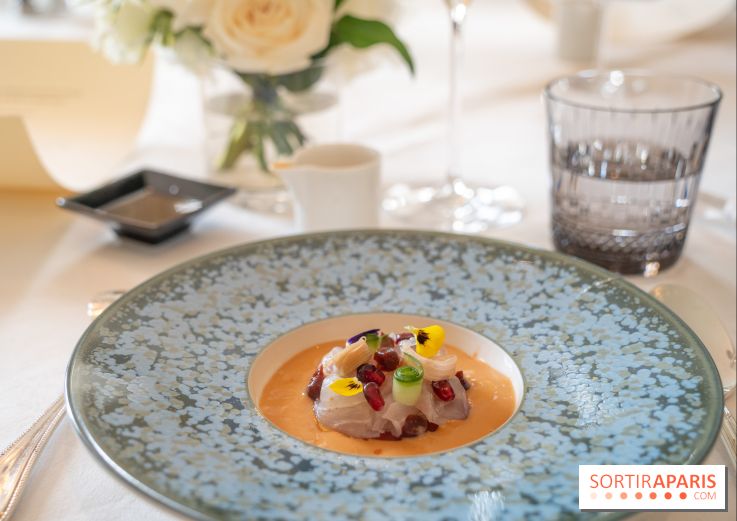 Shangri-La Paris, les repas en suite