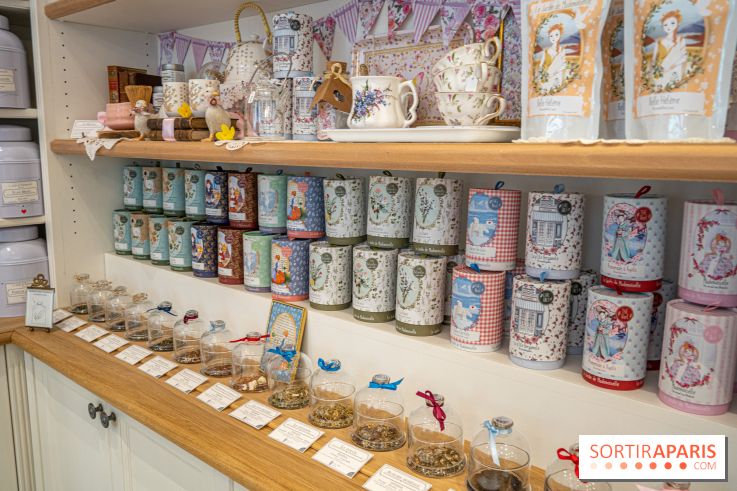 Le Jardin de Mademoiselle, salon et boutique de thé 