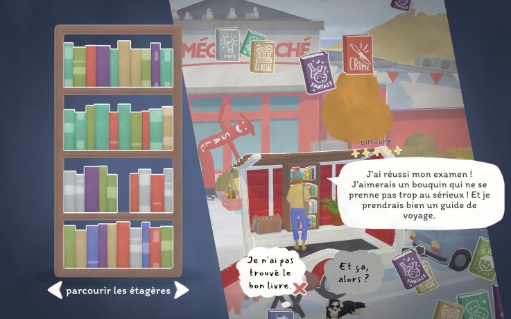 Tiny Bookshop : le jeu de gestion cosy pour tenir une librairie ambulante sur PC et Switch - notre test