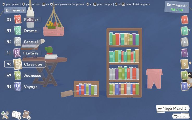Tiny Bookshop : le jeu de gestion cosy pour tenir une librairie ambulante sur PC et Switch - notre test