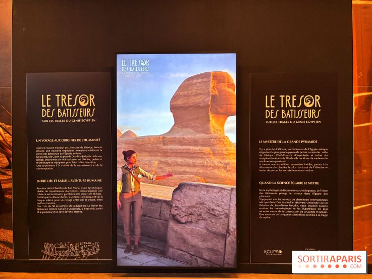 Le Trésor des Bâtisseurs : l'expédition immersive en réalité virtuelle dans l'Egypte antique à Bercy