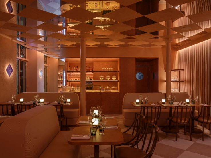 Thalie : le restaurant grec chic au cœur du Théâtre du Palais-Royal