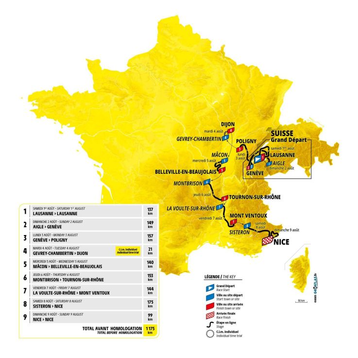 Tour de France féminin 2026 : le parcours et les étapes de cette cinquième édition