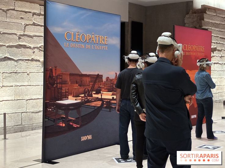 Cléopâtre, le destin de l'Égypte : l'expérience en réalité virtuelle débarque à Paris fin 2026