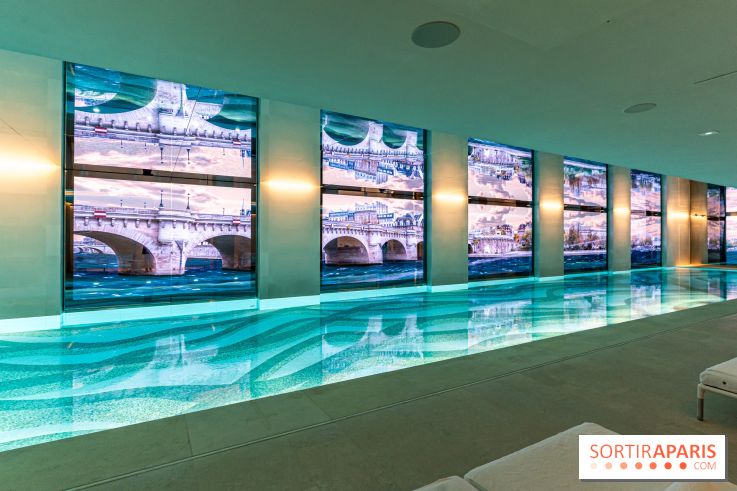 Le SPA DIOR et la piscine du Cheval Blanc Paris
