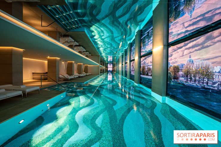 Le SPA DIOR et la piscine du Cheval Blanc Paris