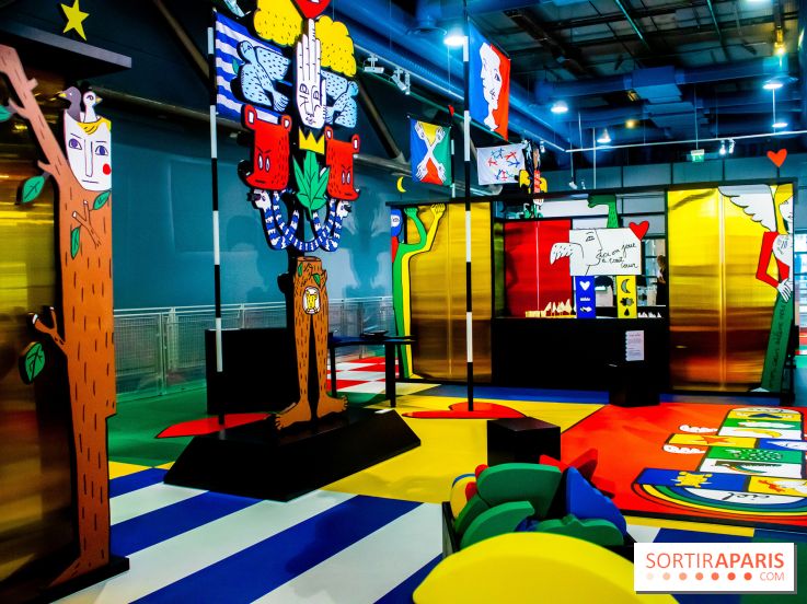 Castelbajac à la Galerie des Enfants du Centre Pompidou