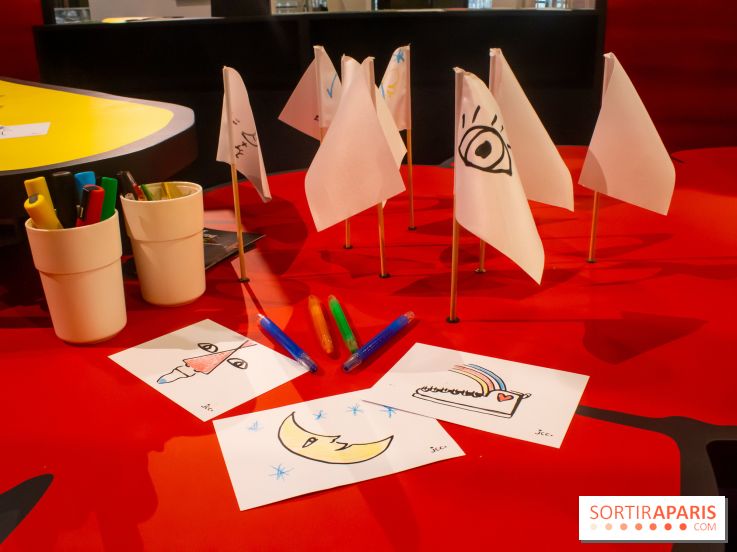 Castelbajac à la Galerie des Enfants du Centre Pompidou