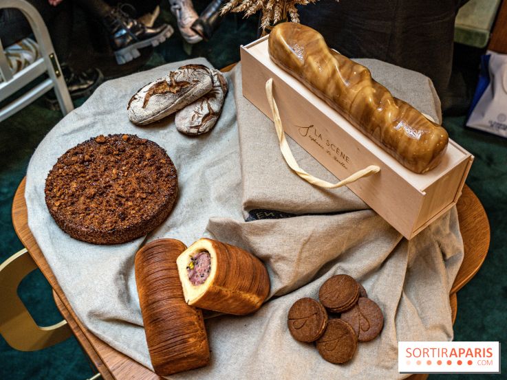 Photos : Les Bûches de Noël 2021 et galettes 2022 de Pierre Chirac et Stephanie Le Quellec