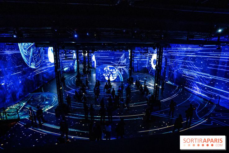 Photos : Destination Cosmos à l'Atelier des Lumières