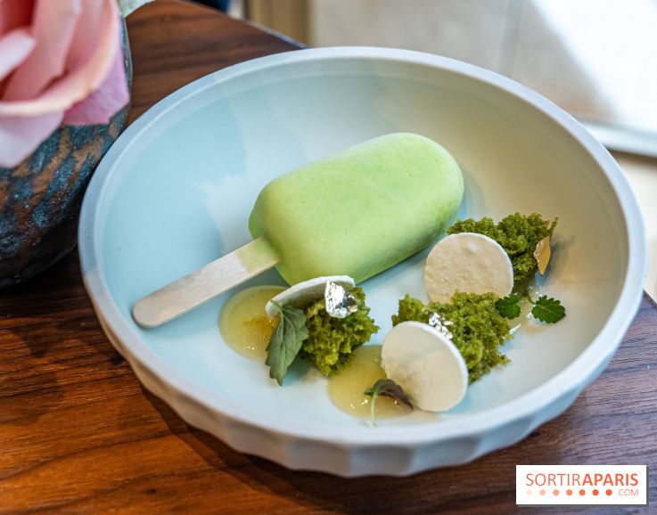 Octave restaurant dans le 16e par Juliette Ju - dessert - glace