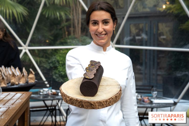 La Bûche de Noël de Sarah Ifrah Ohana au Jardin Privé