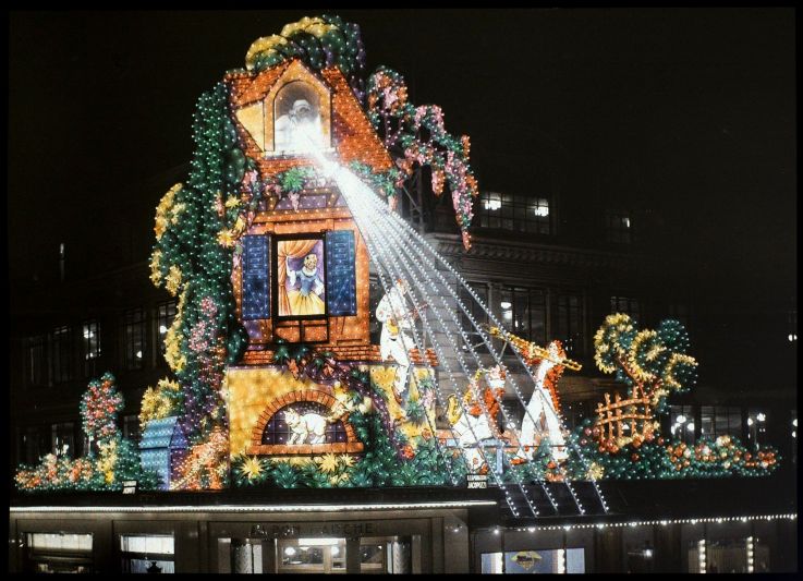 Illuminations de Noël en 1925