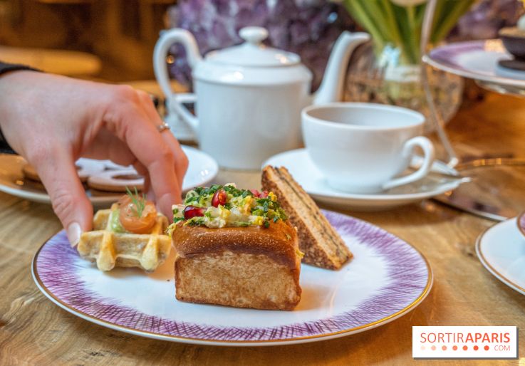 Le tea time de Noël du Crillon 