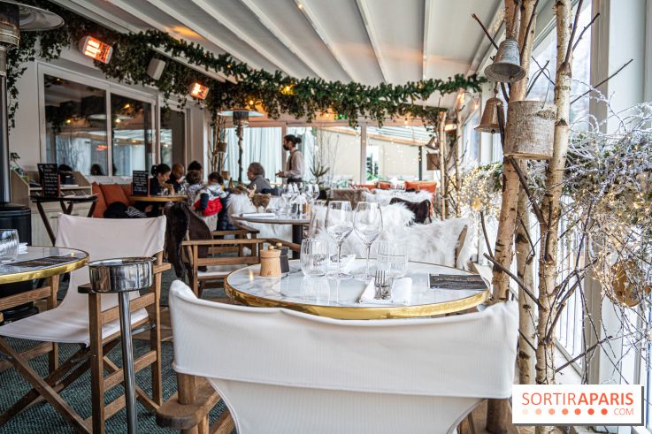 La Maison Louveciennes en chalet d'hiver, les photos