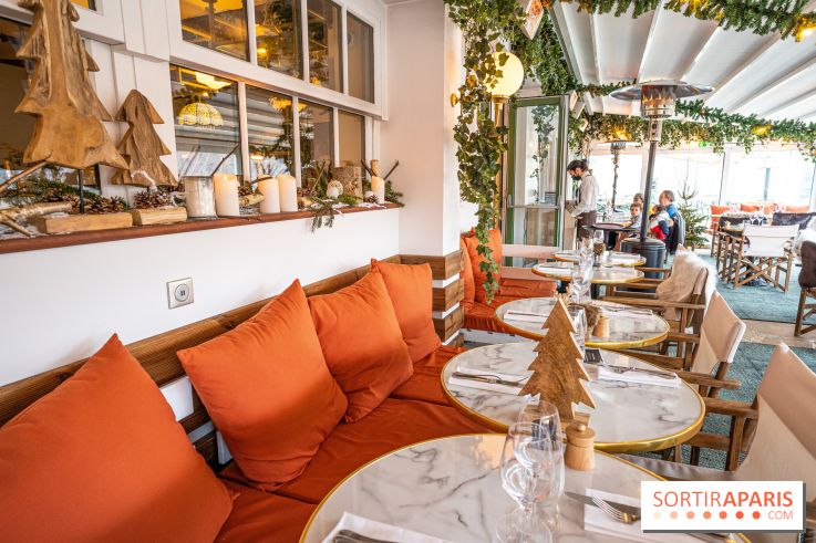 La Maison Louveciennes en chalet d'hiver, les photos