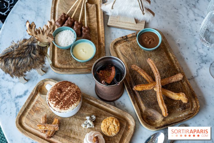 La Maison Louveciennes en chalet d'hiver, les photos