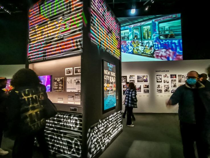 Hip-hop 360, l'exposition immersive à la Philharmonie de Paris - nos photos