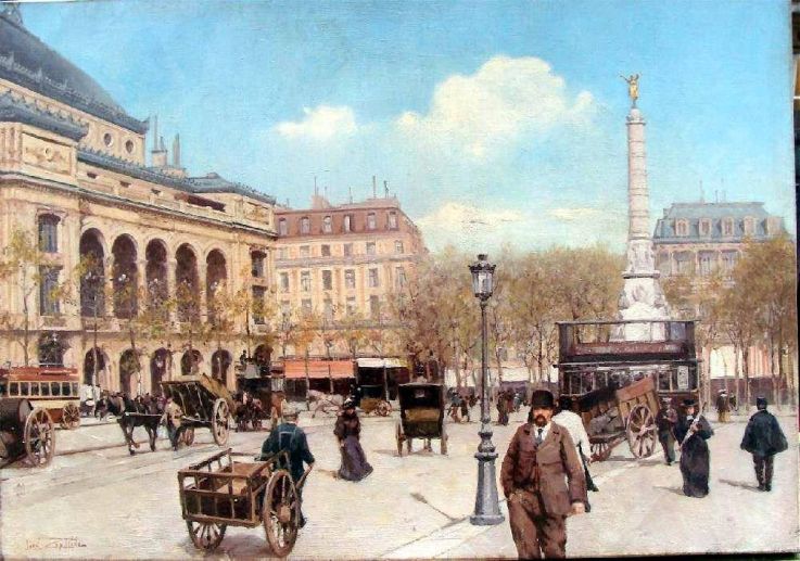 Paris en 1910 - 1920 peint par Léon Zeytline - PHOTOS