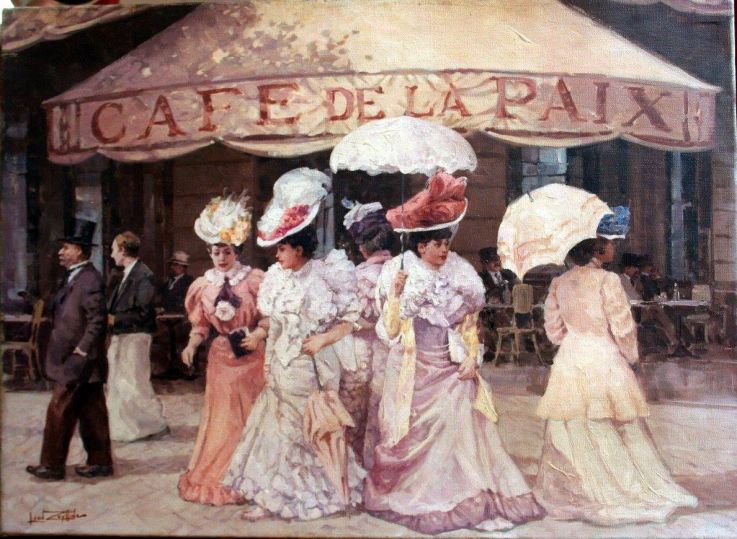 Paris en 1910 - 1920 peint par Léon Zeytline - PHOTOS