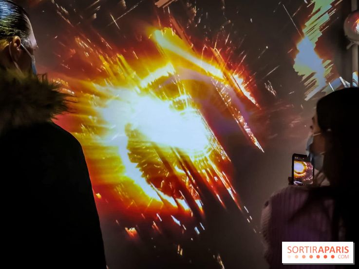 Expérience immersive Sound Journey to space à vivre à la Samaritaine : nos photos