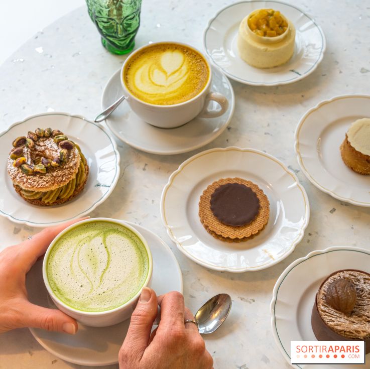 Café Kitsuné Louvre en mode salon de thé et pâtisserie