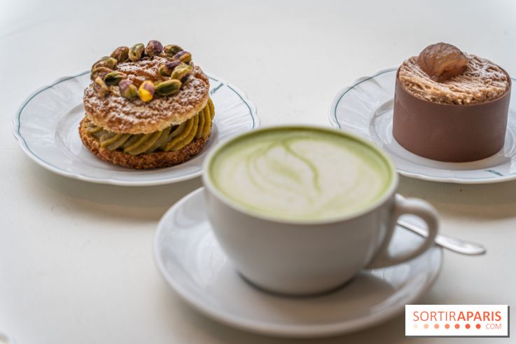 Café Kitsuné Louvre en mode salon de thé et pâtisserie