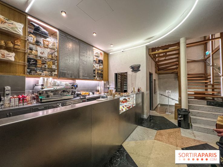 Café Kitsuné Louvre en mode salon de thé et pâtisserie