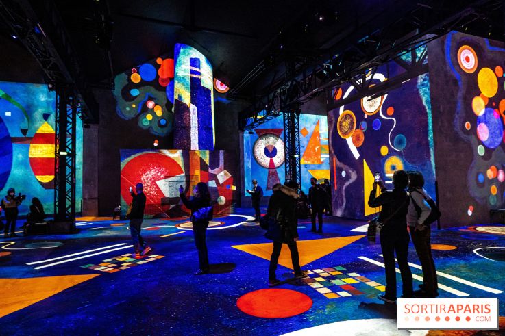 Exposition Kandinsky à l’Atelier des Lumières