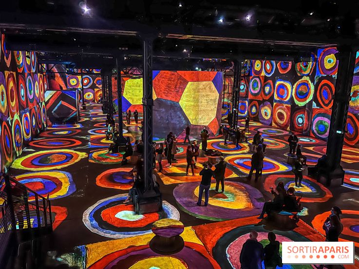 Exposition Kandinsky à l’Atelier des Lumières