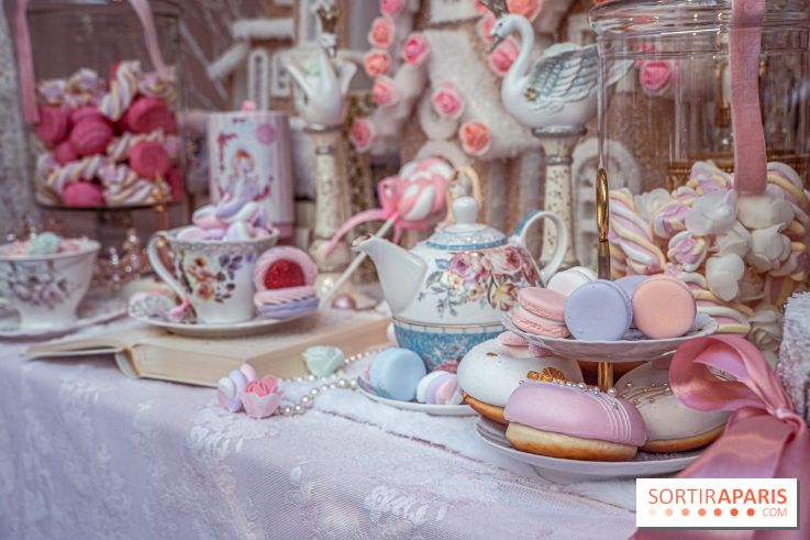 Le Jardin de Mademoiselle en mode Fête foraine sous la neige 