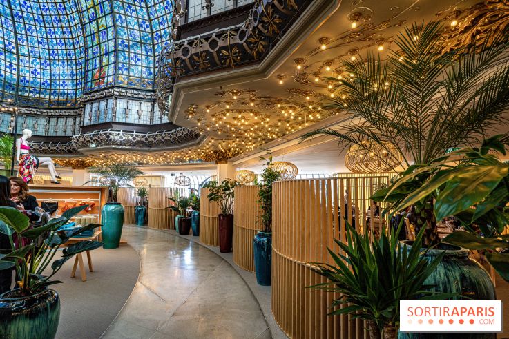 Bleu Coupole restaurant du Printemps 