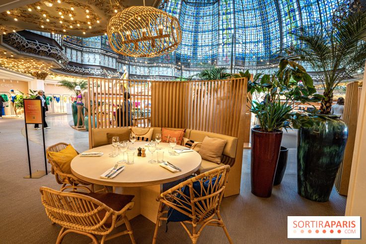 Bleu Coupole restaurant du Printemps 