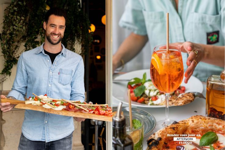 L'Afterwork Italien joyeux du restaurant Flocco au cœur du 17ème