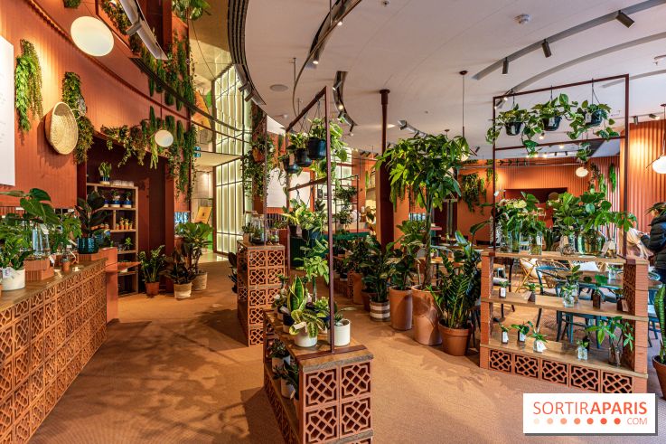Le Café Vert du Printemps Haussmann 