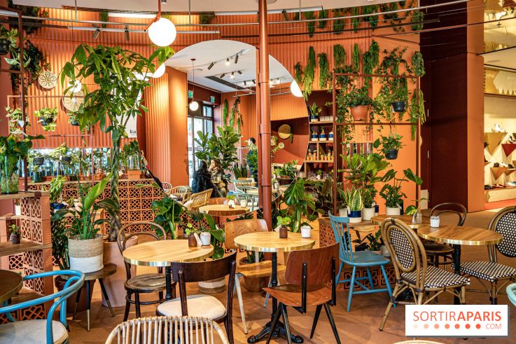 Le Café Vert du Printemps Haussmann 