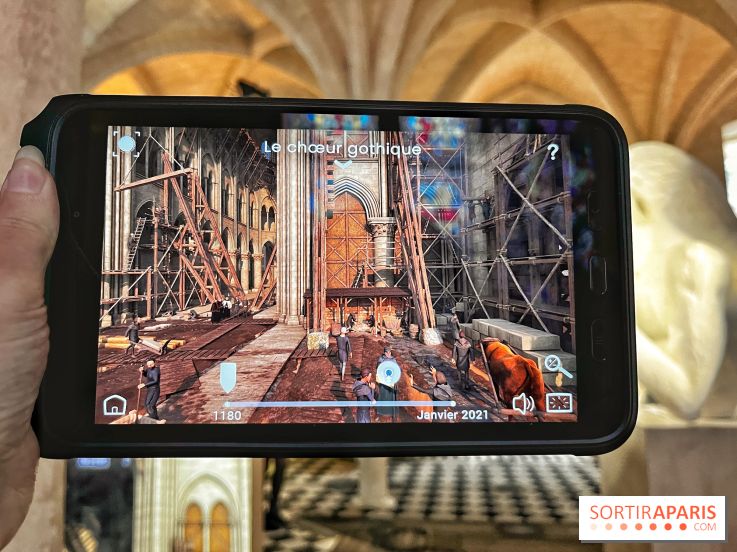 Notre-Dame de Paris : la grande exposition immersive en réalité augmentée au Collège des Bernardins