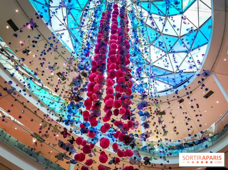 Les bouteilles à la mer, l'exposition poétique et florale autour de la pollution à Beaugrenelle