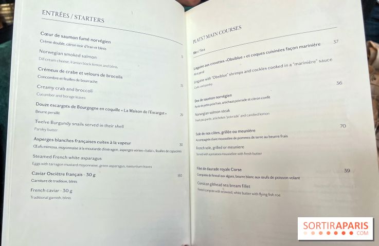 Photos : le Café de la Paix, carte et restaurant