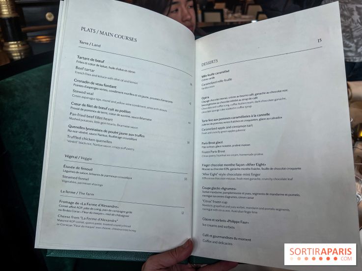 Photos : le Café de la Paix, carte et restaurant