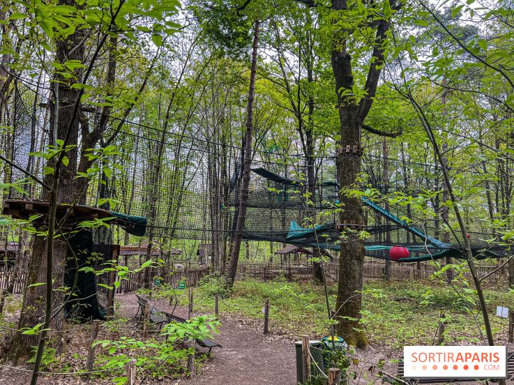 Aventure Floreval, l'accrobranche canon aux portes de Paris