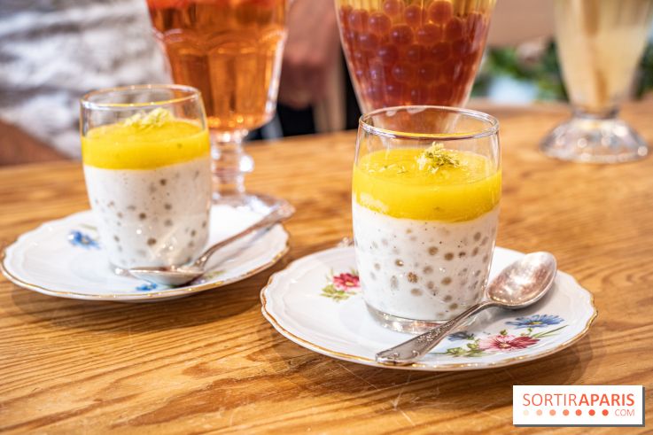 Le brunch du Jardin de Mademoiselle, les photos du menu