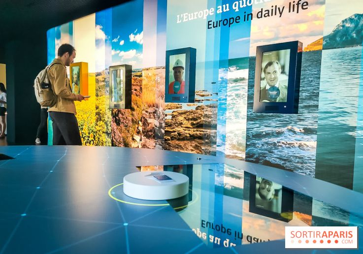 Europa Expérience, un lieu d'exposition gratuit et immersif sur l'Union Européenne à Paris