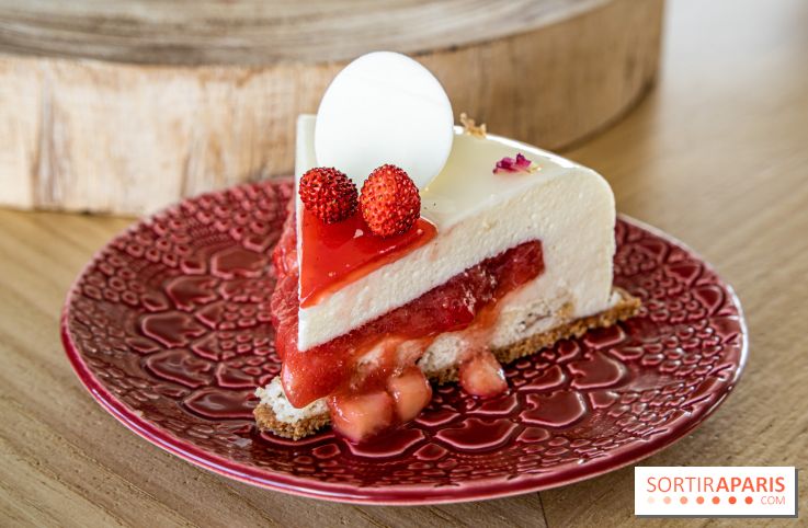 Rosa, la pâtisserie fraise rose de Claire Heitzler pour la Fête des Mères